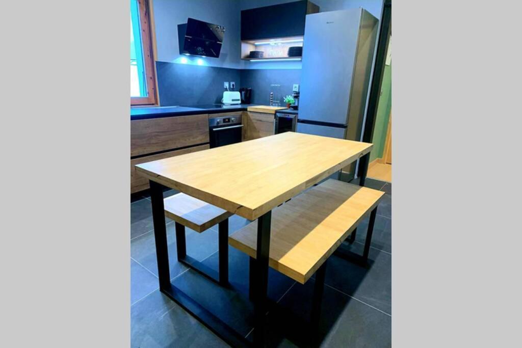 *** Le Refuge *** Logement Standing Megeve 代米考迪亚 外观 照片
