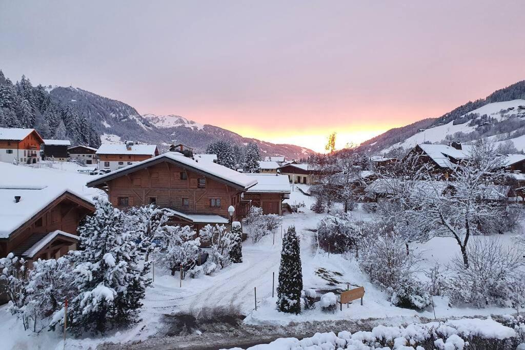 *** Le Refuge *** Logement Standing Megeve 代米考迪亚 外观 照片